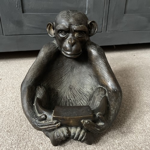 Vintage heavy seated - seated, monkey