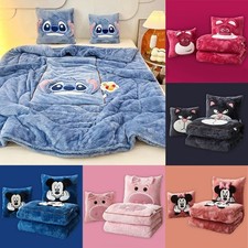 Stitch 2 in 1 blanket pillow -