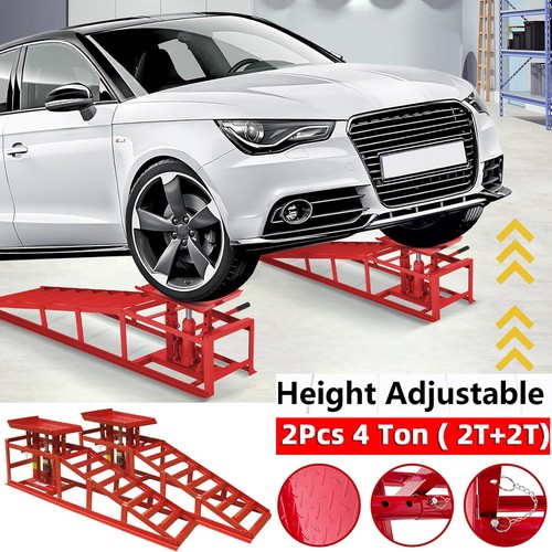 Ton hydraulic car - 4, ramps