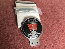 VINTAGE CAR BADGE.( Rover