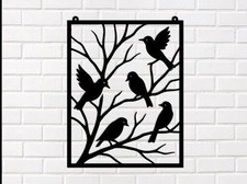 Birds and branches - and, decorative