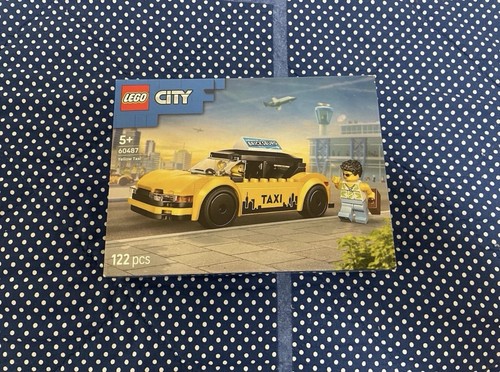Lego city 60487 - lego, taxi