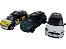 Mini Cooper Motor Max Diecast Model Car Set 1:60 Collection 3 Cars 