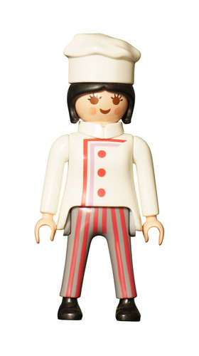 Playmobil figure chef kitchen - chef,