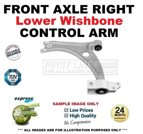Front axle right lower control - right,