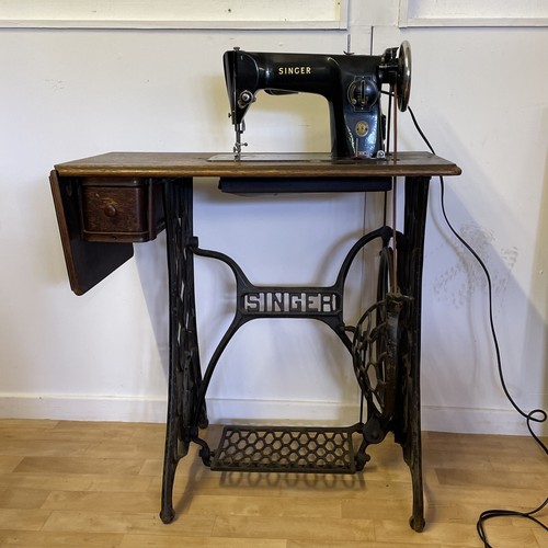 Antique singer 201k treadle - singer,