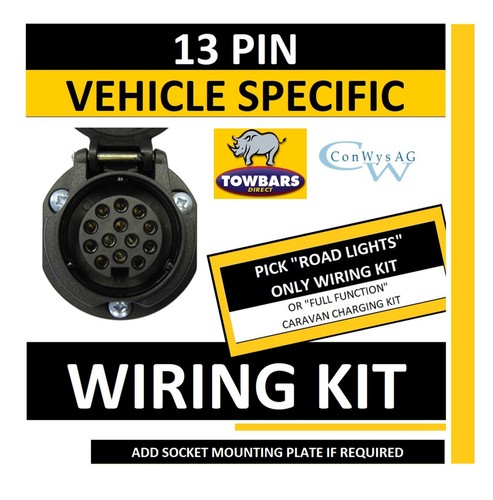 Pin towbar wiring kit for - towbar,