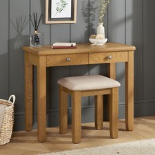 Dressing Table Set with Stool