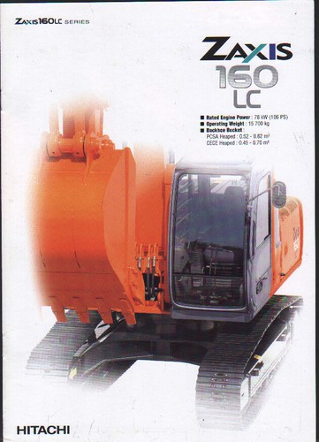 Hitachi zaxis 160lc - "zaxis,