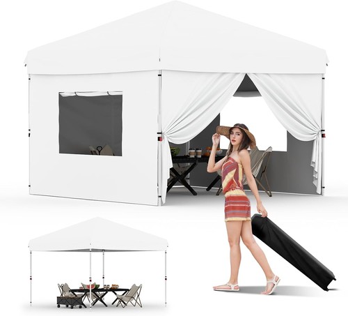 X10 pop canopy tent - up,