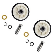 2Pcs Dryer Roller Wheel Drum
