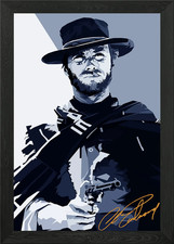Clint Eastwood Classic Framed