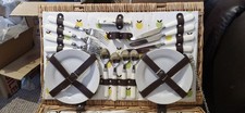 vintage woven wicker family