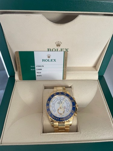 2019 rolex yacht master - 2019, 18k