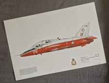 Squadron Print Hawk T.1 XX176 No.4 Flying Training School RAF Va Squadron Prints