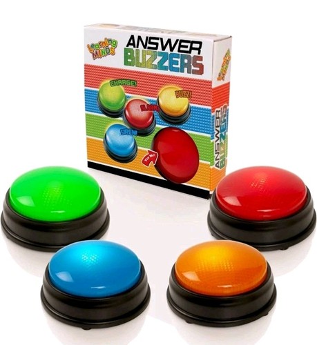 Answer buzzers for quizzes - for,