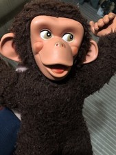 Vintage Jacko Monkey Chimp Chad Valley Chiltern 1960s Collectable 15" rare