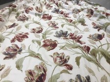 Laura Ashley Gosford Paprika Curtains Each Curtain Is 4metres Wide By 1.m 33cms