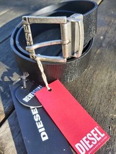Genuine DIESEL Black LEATHER