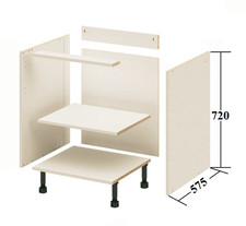 Flat Pack Cream Kitchen