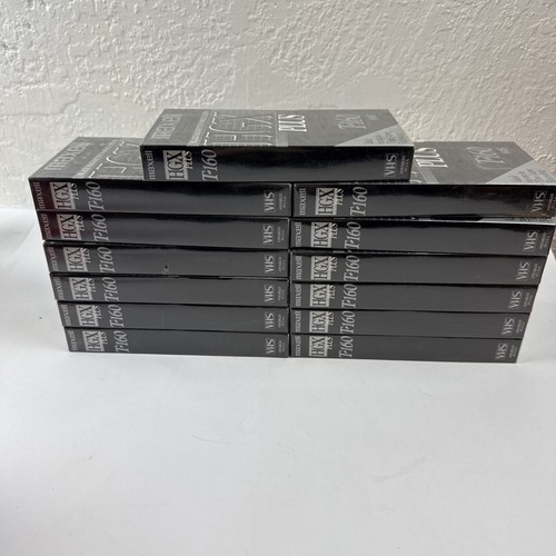 Lot blank vhs hgx t - blank, t-160