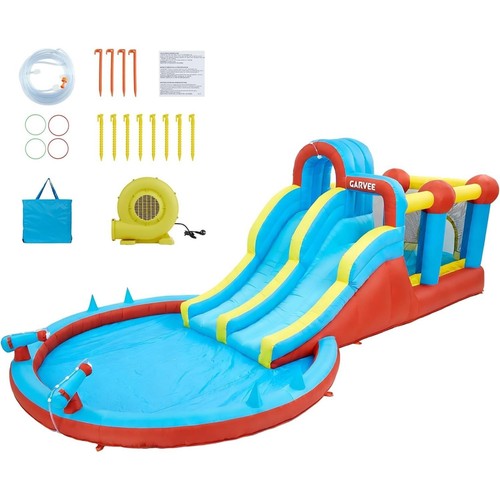 Inflatable kids bouncy - 8-in-1,
