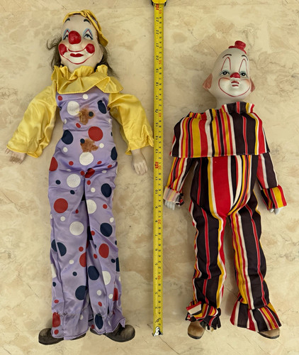 Clown doll lot 610mm - of,