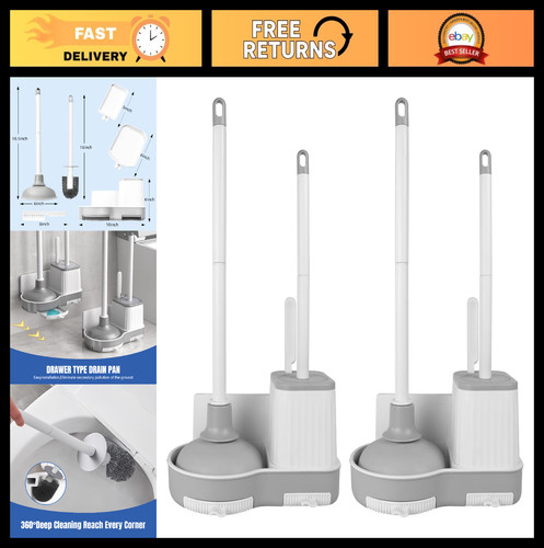Pack toilet brush plunger - pack,