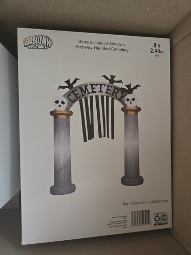 Cemetery halloween inflatable - halloween,