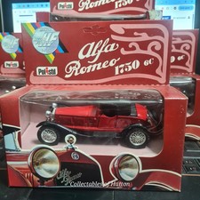 1978 retro polistil Alfa Romeo 1750 6c diecast model  1:32 boxed old stock