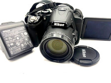 Nikon Coolpix P520 Digital Camera 18.1MP 42x Optical Zoom Black-Used