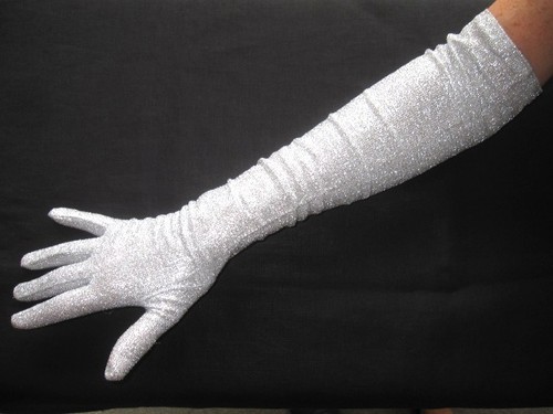 Original vintage silver lurex - original,