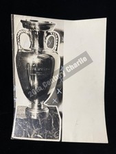 ORIGINAL EARLY EUROPEAN NATIONS CUP TROPHY TROPHIES FOOTBALL SOCCER PRESS PHOTO