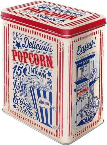 Nostalgic art popcorn storage - nostalgic,