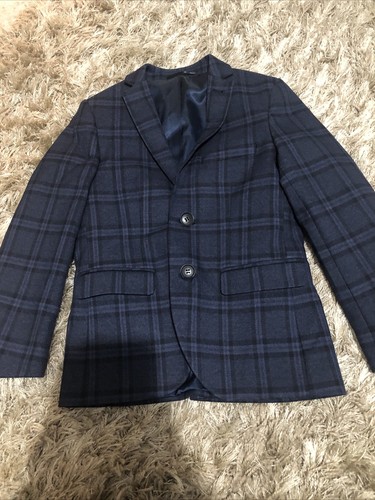Brandnew boys navy check - boys,