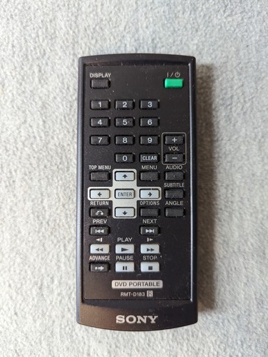 Sony rmt d183 remote control - rmt-d183,