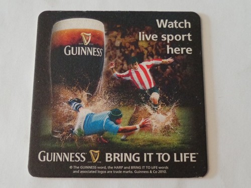 Beer coaster guinness stout - coaster:,