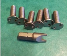 Security screws t25 wing door - screws,