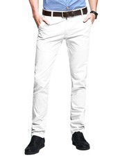 Mens Chino Trousers Slim Fit