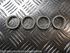 KAWASAKI ZXR400 ZXR 400 L MODEL 91 - EXHAUST HEADER HEAD GASKET FIBRE KIT