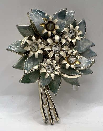 Vintage mid century enamel - mid-century,