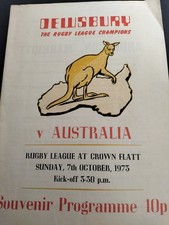 DEWSBURY V AUSTRALIA RUGBY