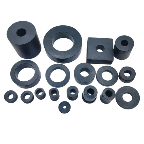 Solid rubber bush grommet - solid,