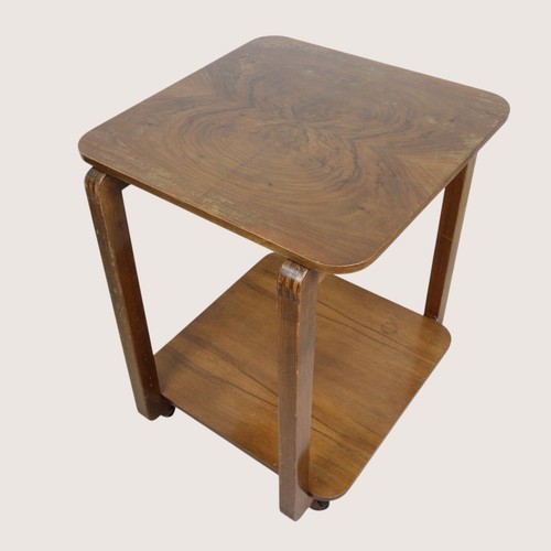 Art deco square - deco, walnut