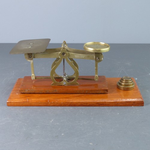 Antique small brass balance - ​antique,