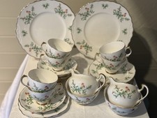 Vintage Crown Regent Tea Set 28 Pieces