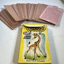 Vintage Whitman Snap Card