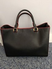 Lulu Guinness Black Saffiano