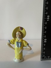 Rare Vintage Half Doll Pin