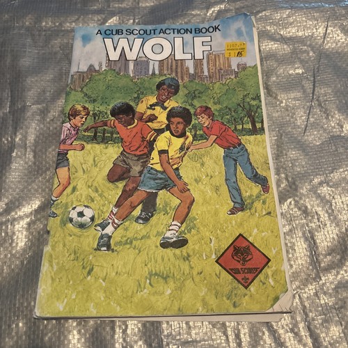 Vintage bsa cub scouts - bsa/cub, "wolf